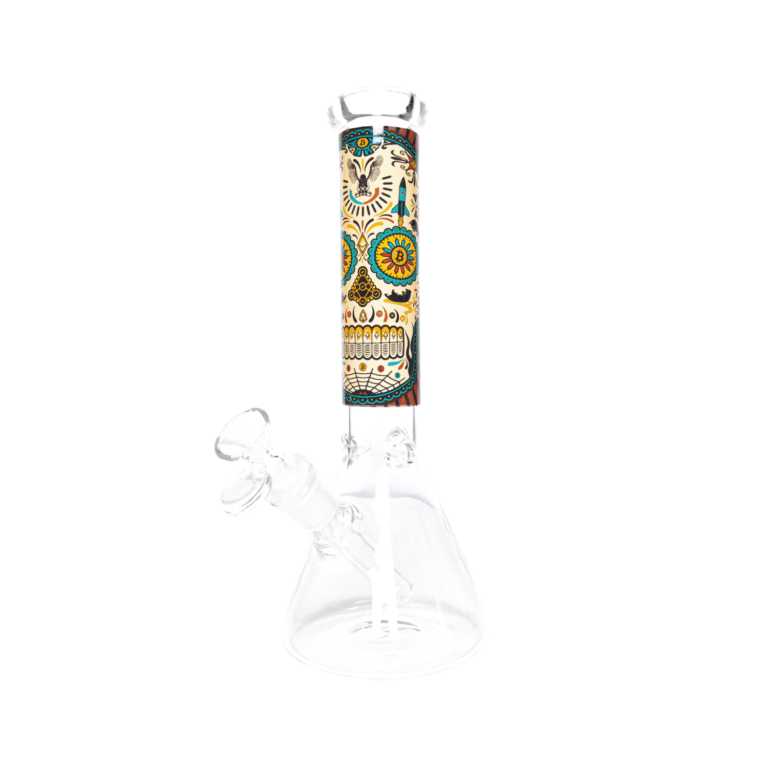 10″ Crypto Water Beaker Bongs Canada Bongs Canada