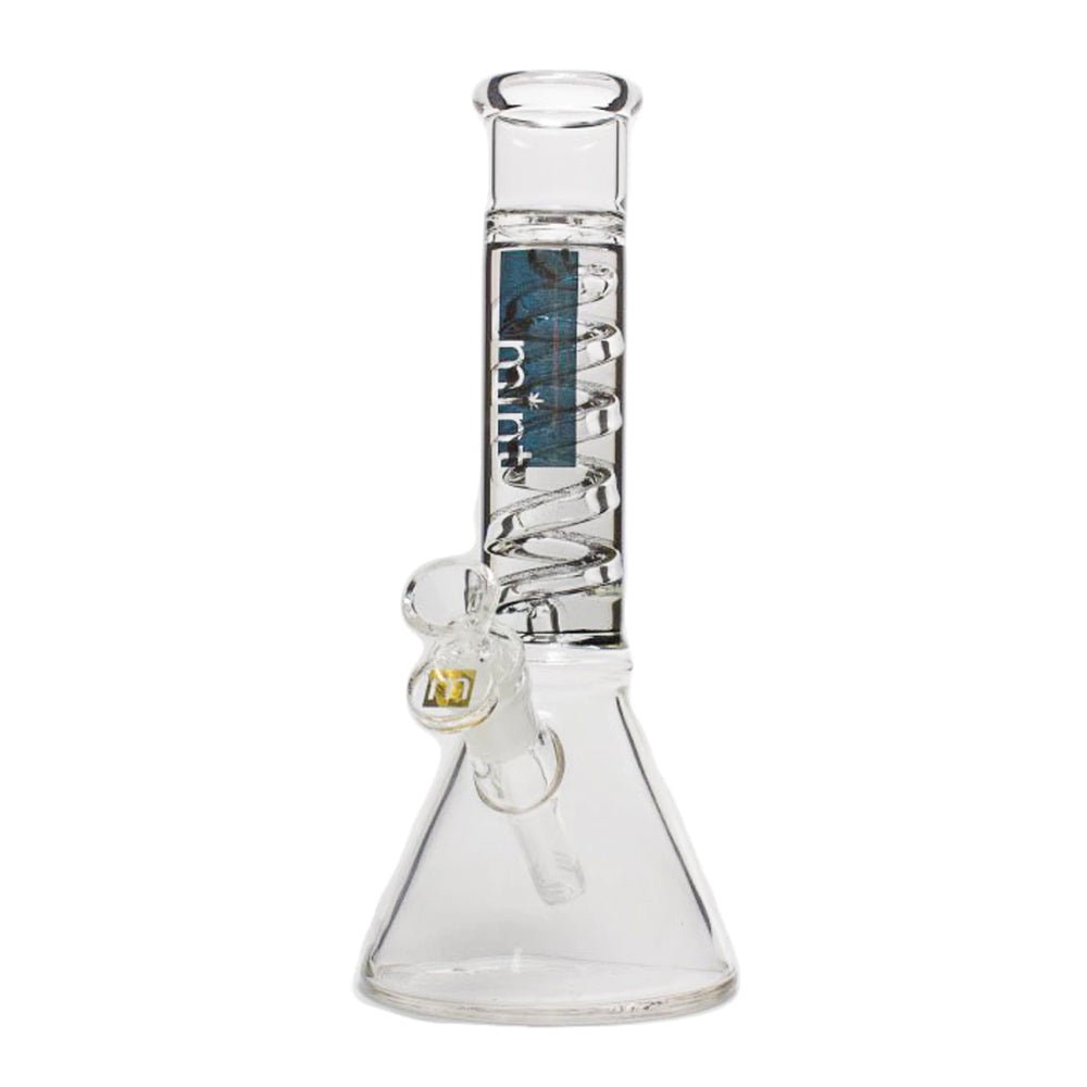 10” Mint Glass Xnite - Black simple Mint Glass Bongs Canada