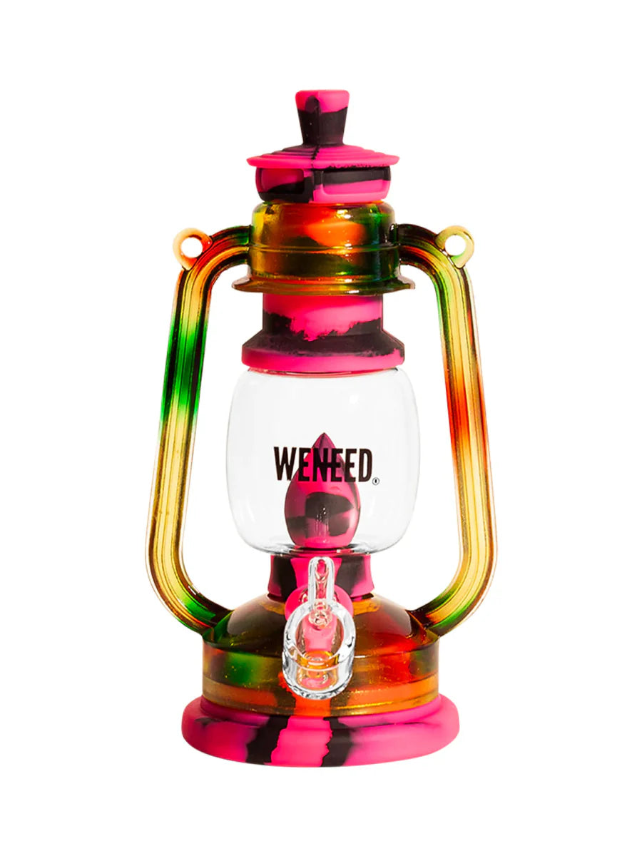 10" Silicone Barn Lantern Rig simple WENEED Bongs Canada