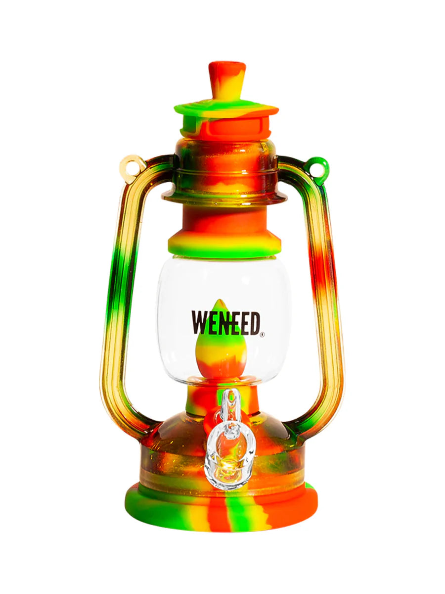 10" Silicone Barn Lantern Rig simple WENEED Bongs Canada