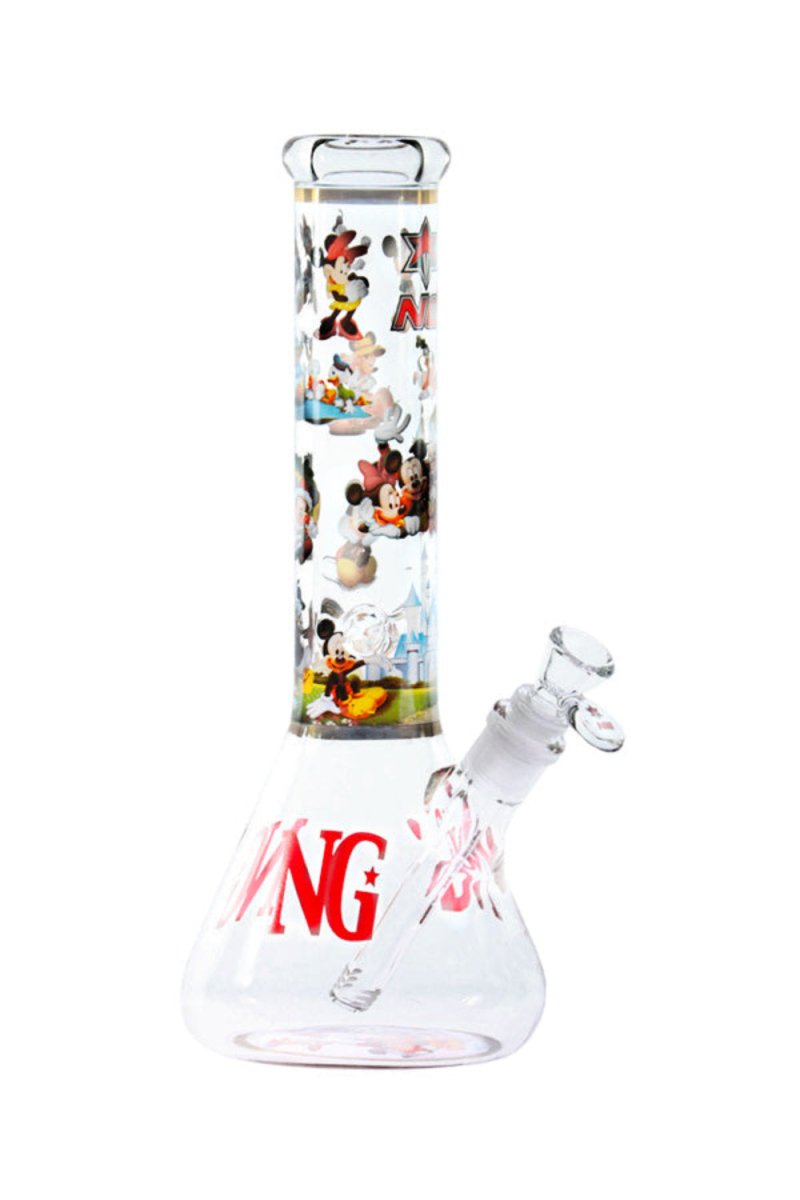 12” 7mm Disney Beaker Bong - Nice Glass - Bongs Canada Nice Glass Bongs Canada