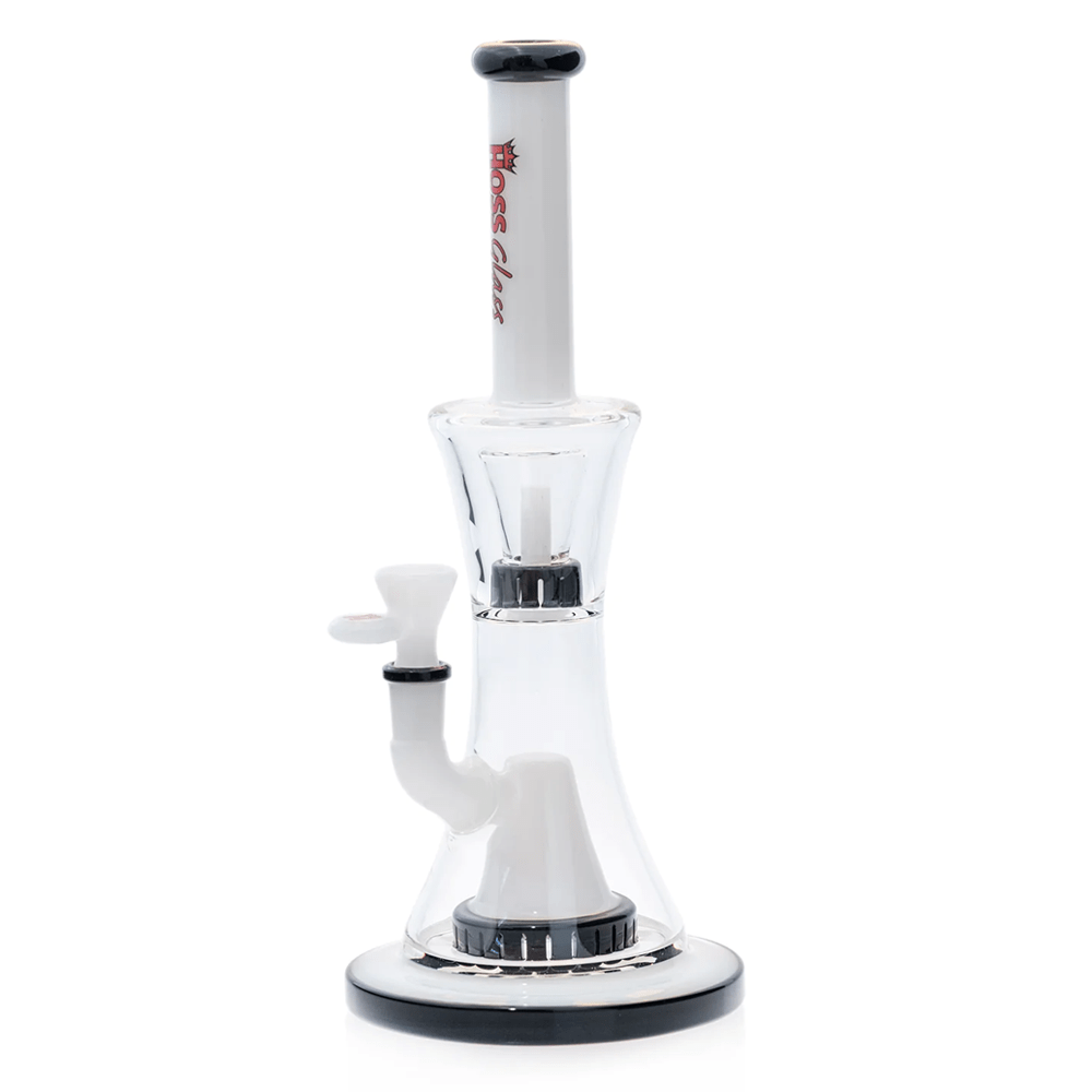12” H514 - Two - Tone Bubbler (5mm) Hoss Glass Bongs Canada