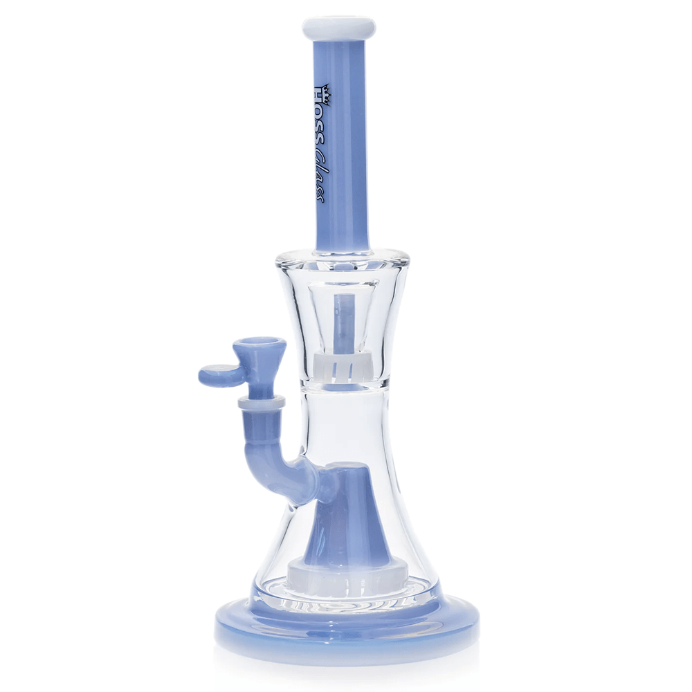 12” H514 - Two - Tone Bubbler (5mm) Hoss Glass Bongs Canada
