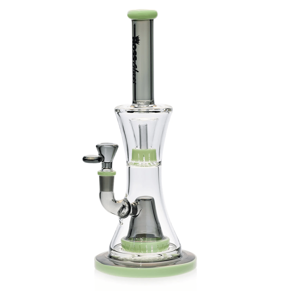 12” H514 - Two - Tone Bubbler (5mm) Hoss Glass Bongs Canada