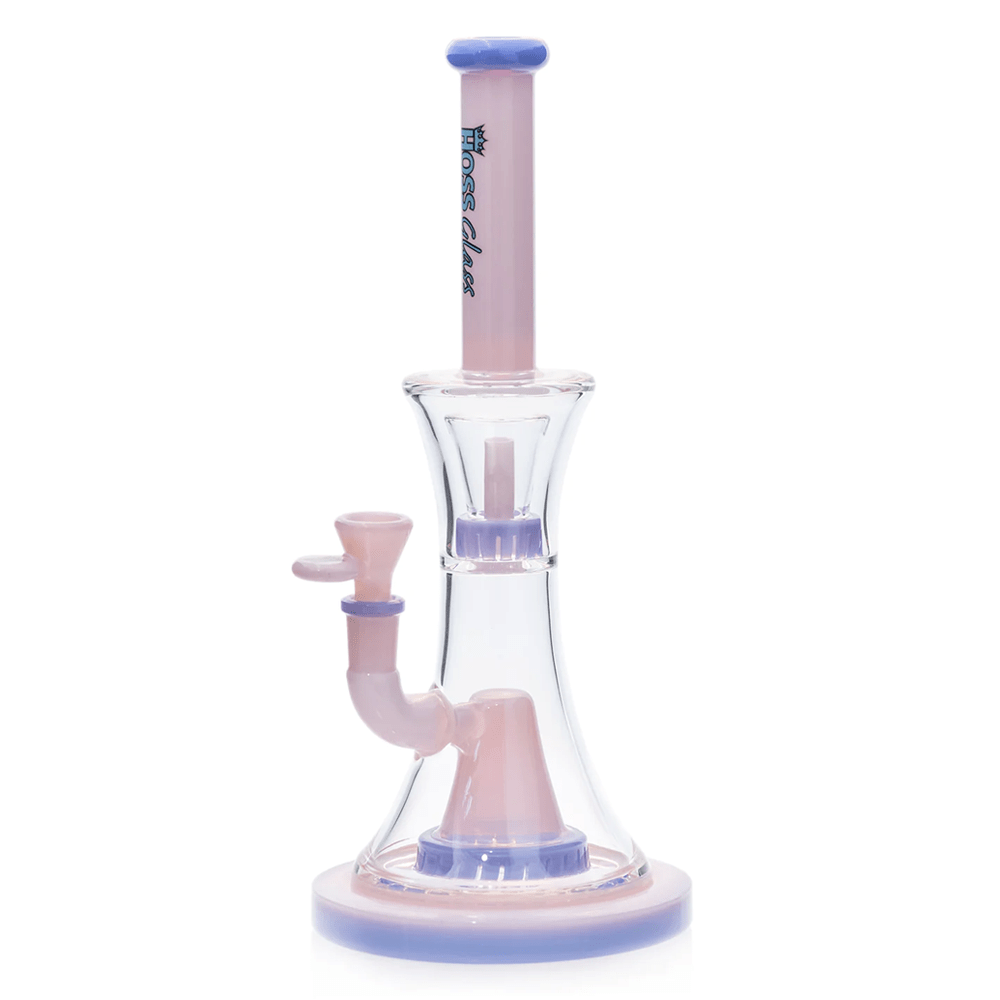 12” H514 - Two - Tone Bubbler (5mm) Hoss Glass Bongs Canada