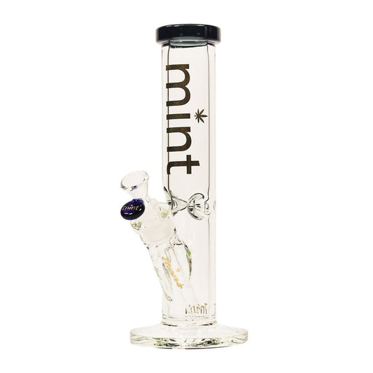 12” Mint Thicc Chick (7mm) - Purple (Straight) simple Mint Glass Bongs Canada