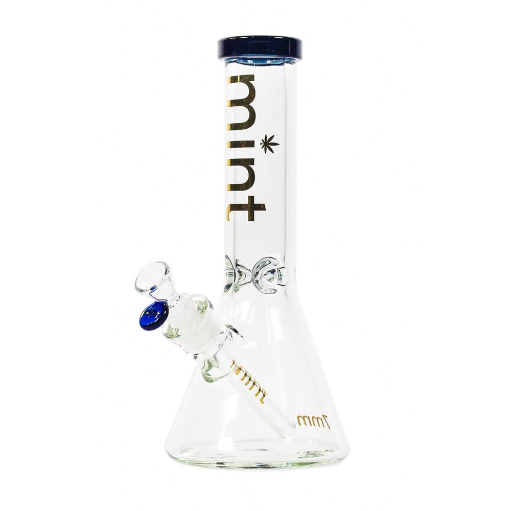 12” Mint Thicc Chick (7mm) - Purple simple Mint Glass Bongs Canada