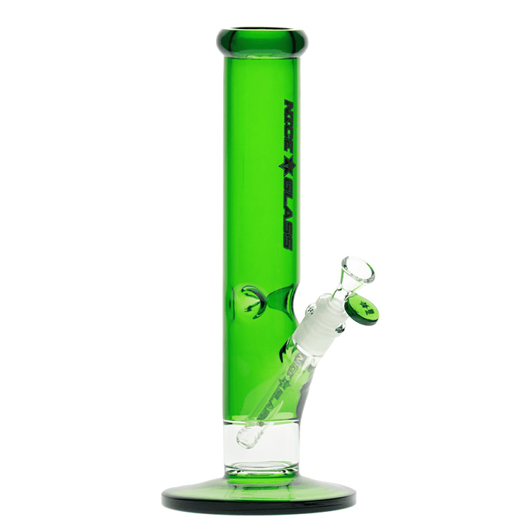 12” NG 240 - CL Straight Bong (5mm) Nice Glass Bongs Canada