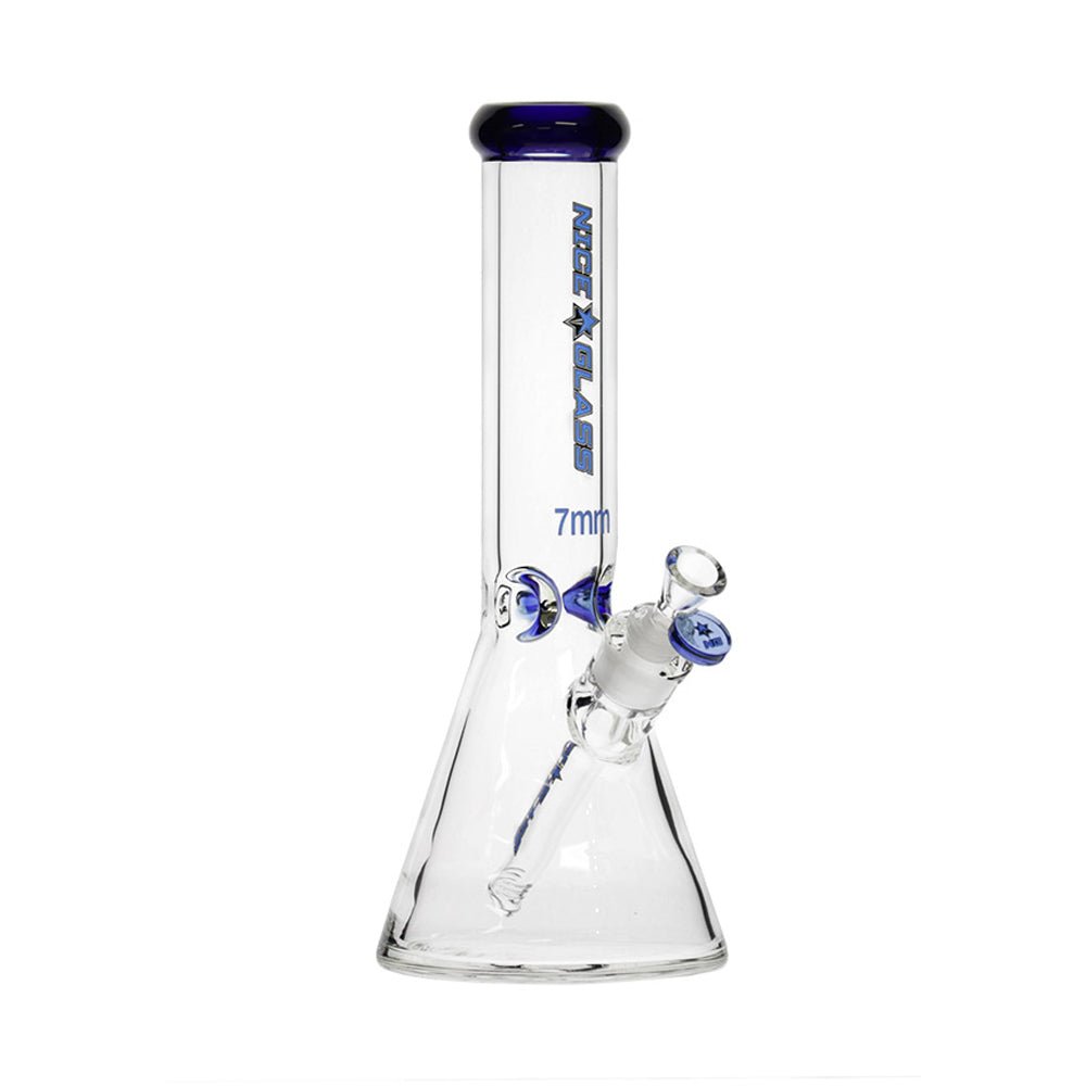 12" NG 240A - 7 Beaker (7mm) Nice Glass Bongs Canada
