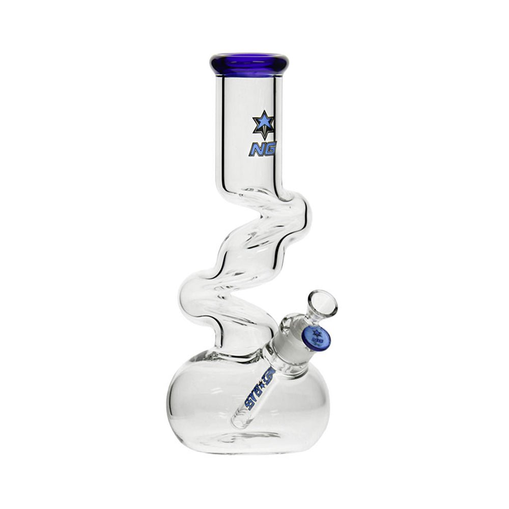 12" NG XY576 Round Base Zong Bong Nice Glass Bongs Canada