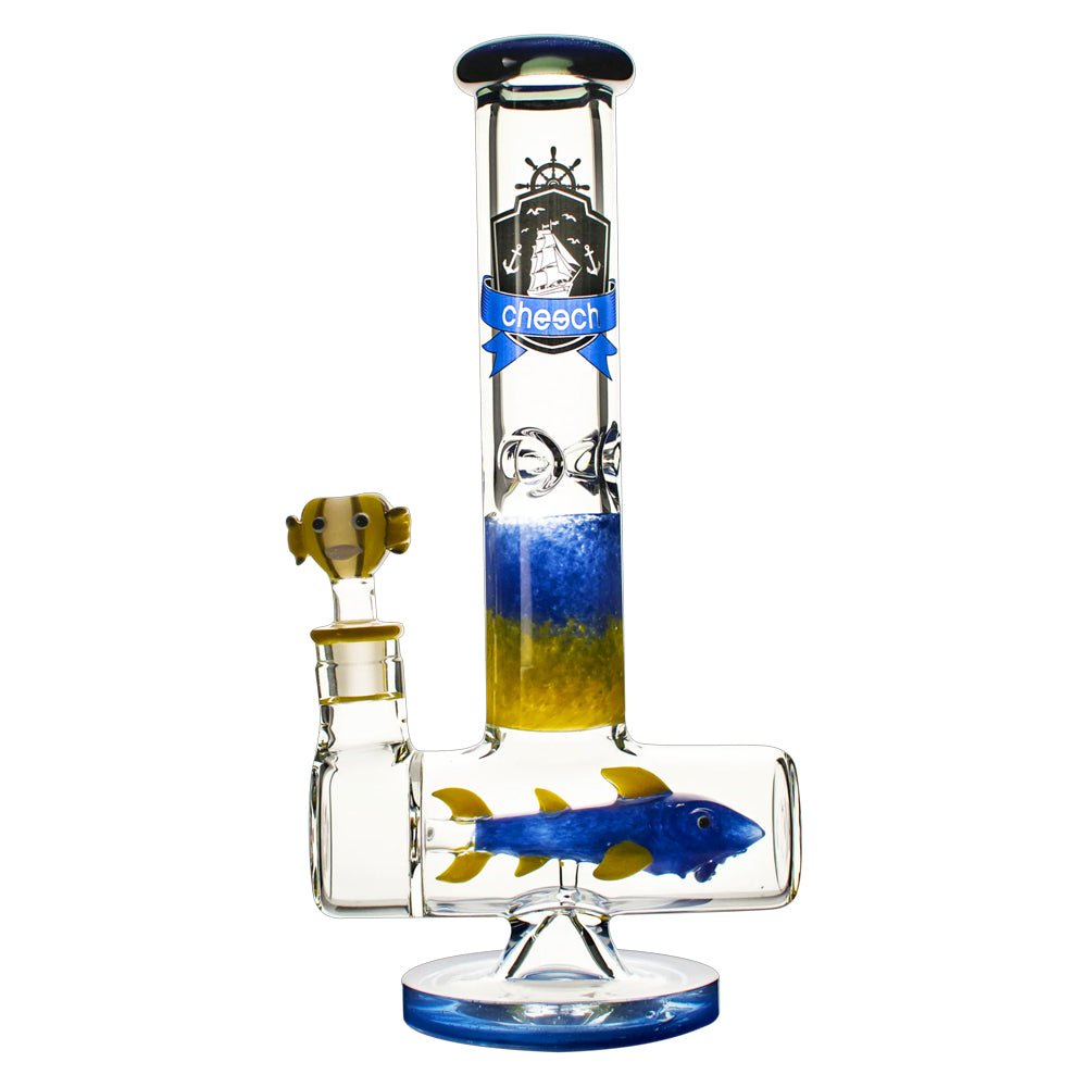 14" Cheech Inline Shark Perc Bong Cheech Bongs Canada