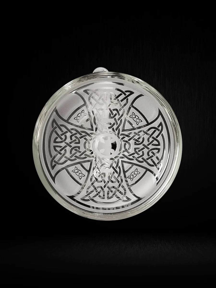 14" Diamond Crucifix Beaker (7mm) simple WENEED Bongs Canada