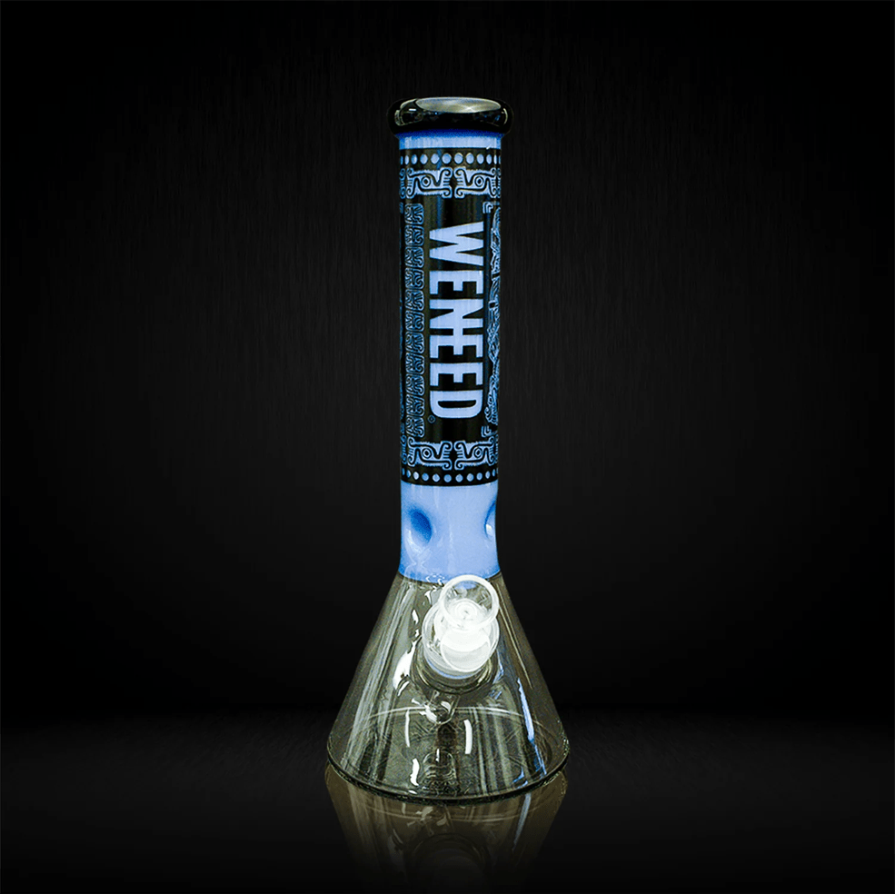 14" Frosted Aztec (7mm) WENEED Bongs Canada