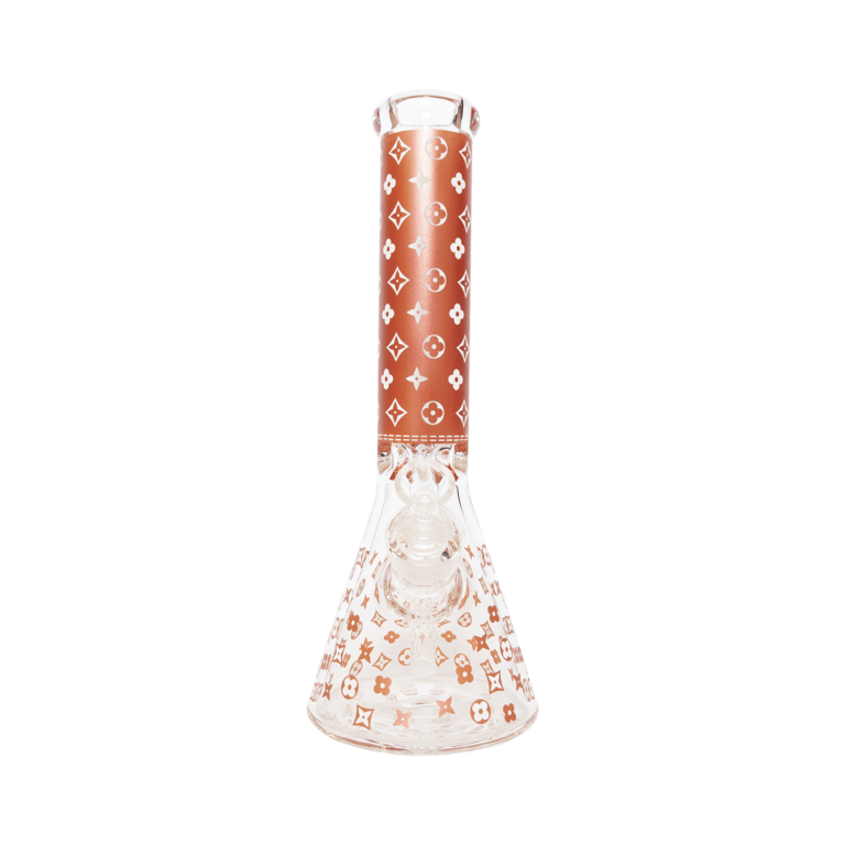 14" LV Color Beaker (7mm) - Black Bongs Canada Bongs Canada