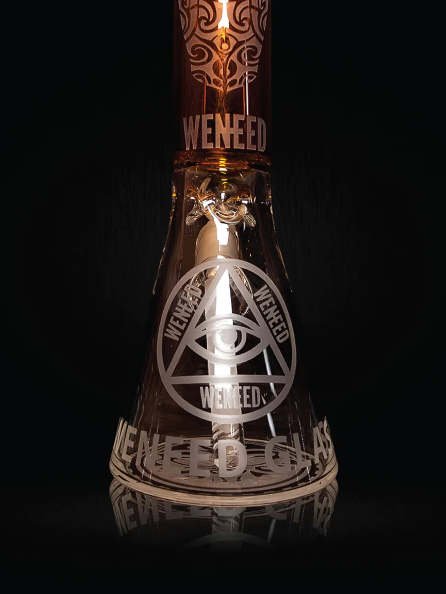 14" Sun God Beaker (7mm) simple WENEED Bongs Canada