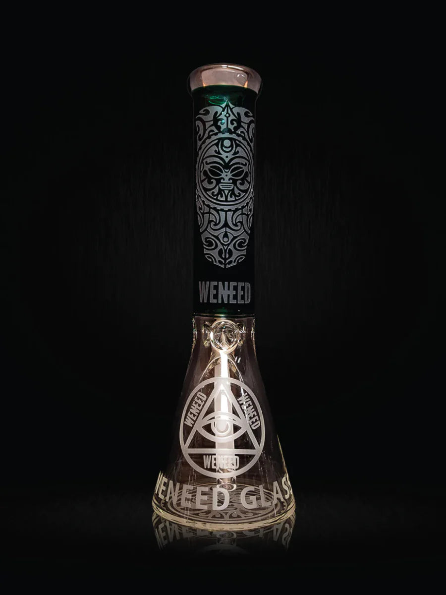 14" Sun God Beaker (7mm) simple WENEED Bongs Canada