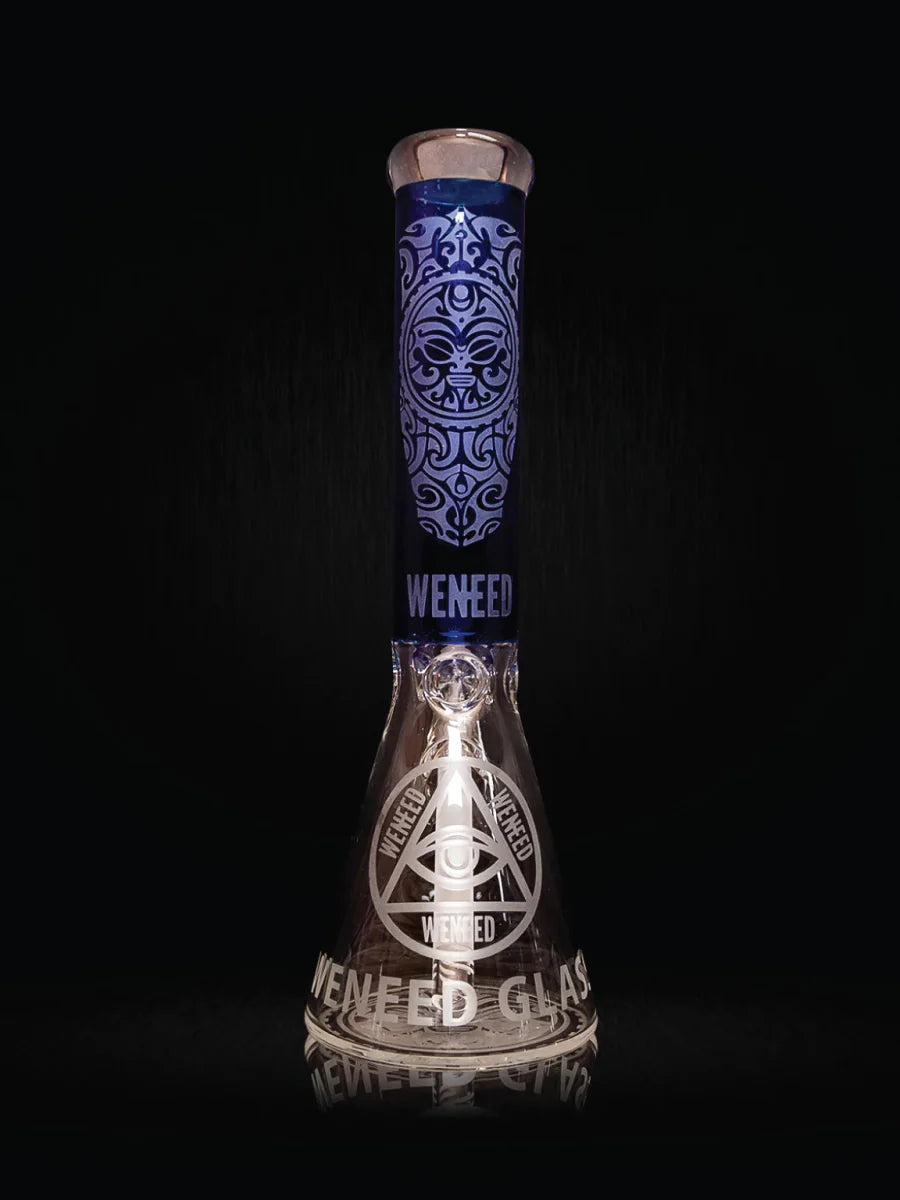 14" Sun God Beaker (7mm) simple WENEED Bongs Canada