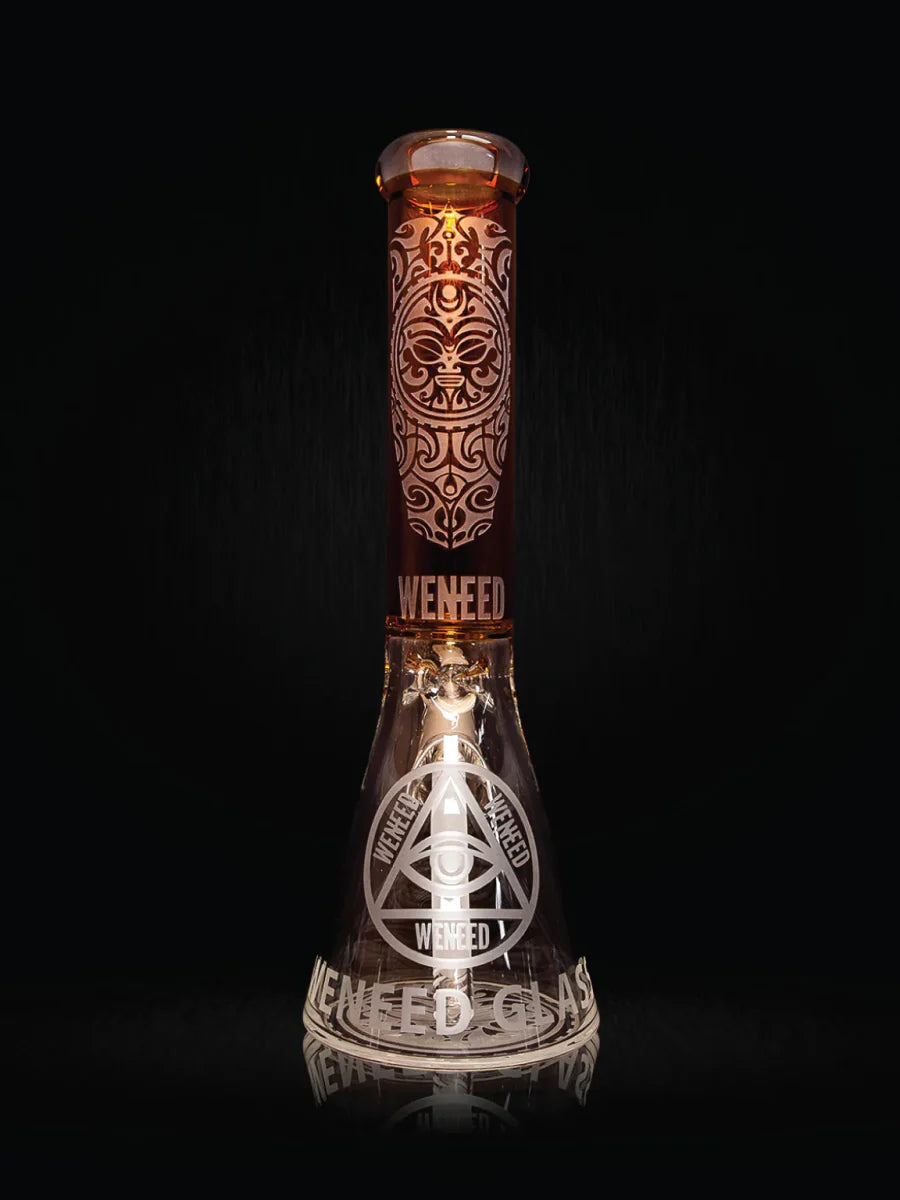 14" Sun God Beaker (7mm) simple WENEED Bongs Canada