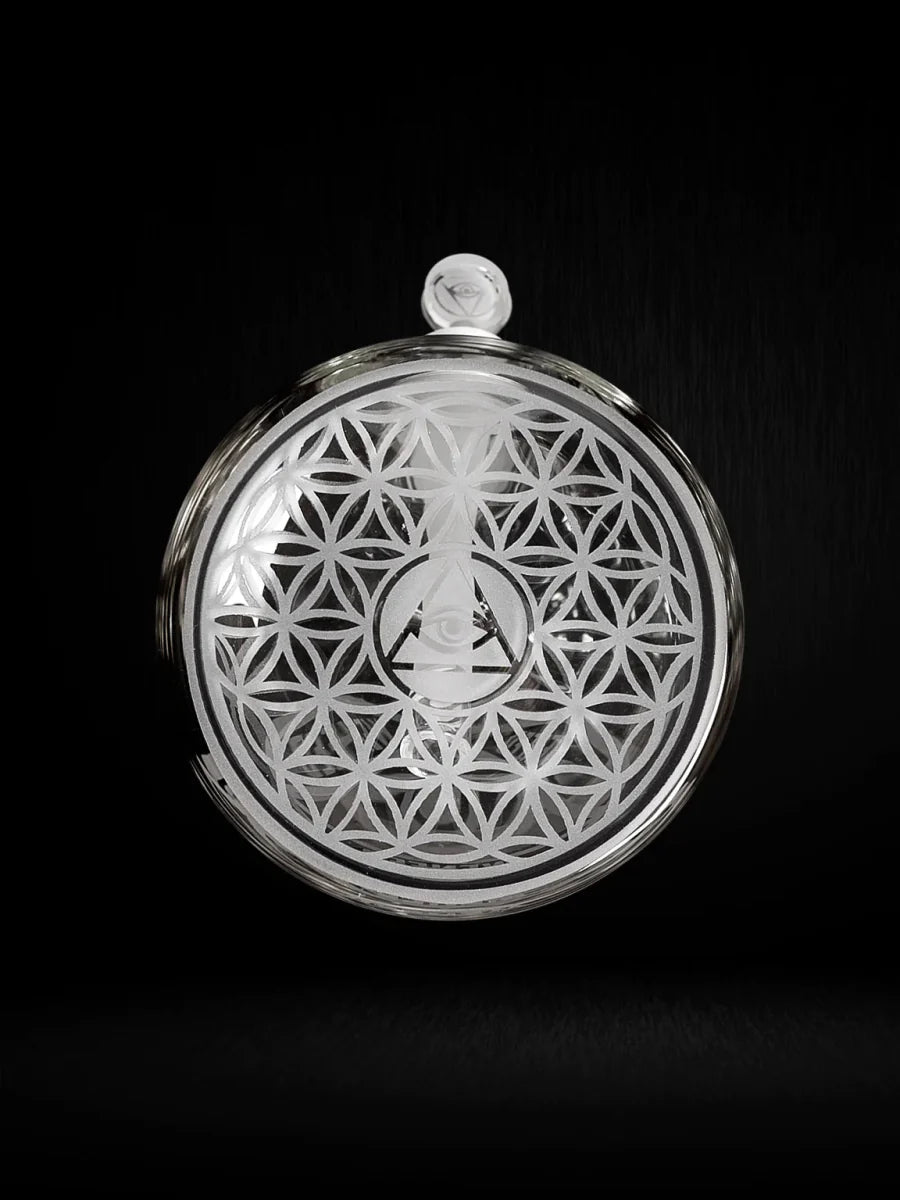 14" Vector Grid Beaker (7mm) simple WENEED Bongs Canada