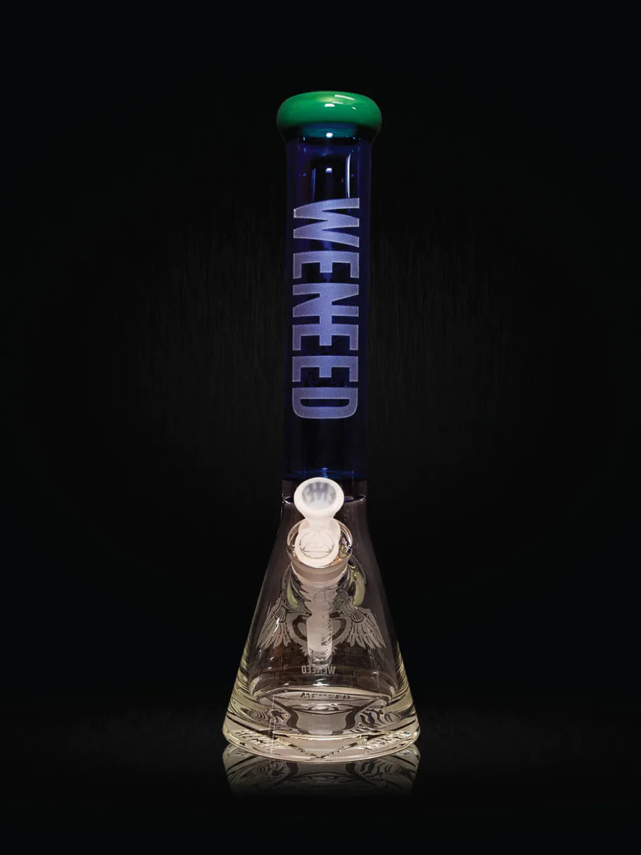 15" Skele Owl Beaker (9mm) simple WENEED Bongs Canada