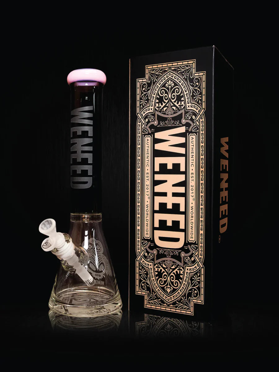 15" Skele Owl Beaker (9mm) simple WENEED Bongs Canada