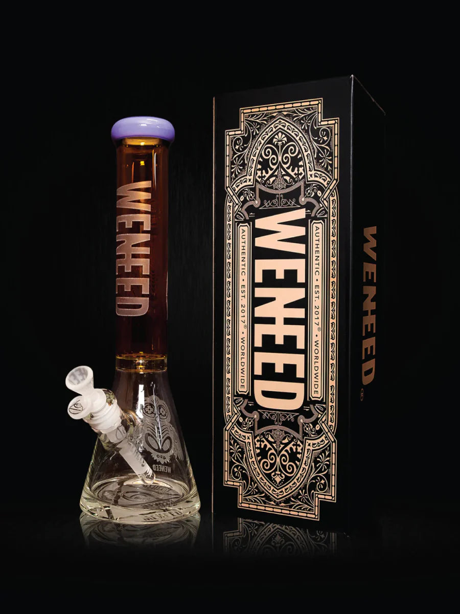 15" Skele Owl Beaker (9mm) simple WENEED Bongs Canada