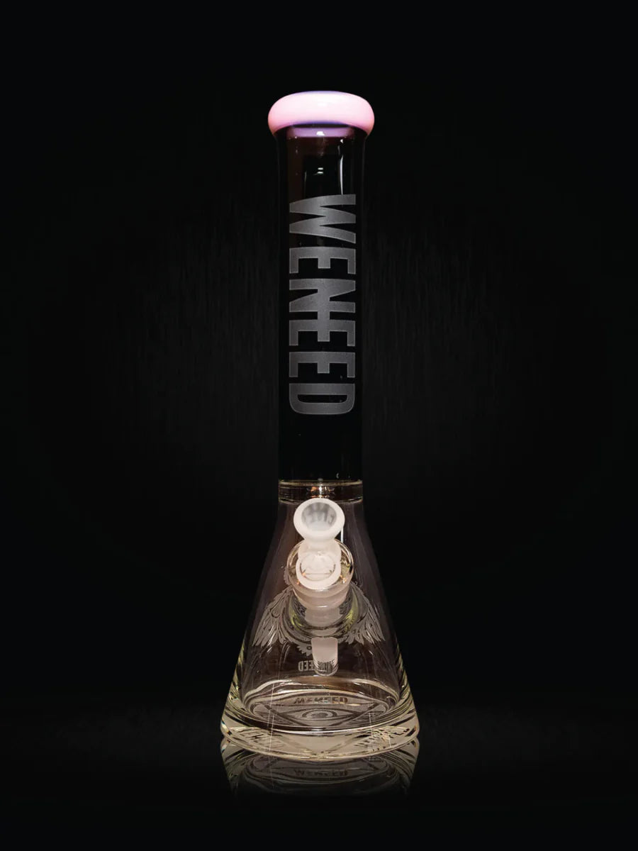 15" Skele Owl Beaker (9mm) simple WENEED Bongs Canada