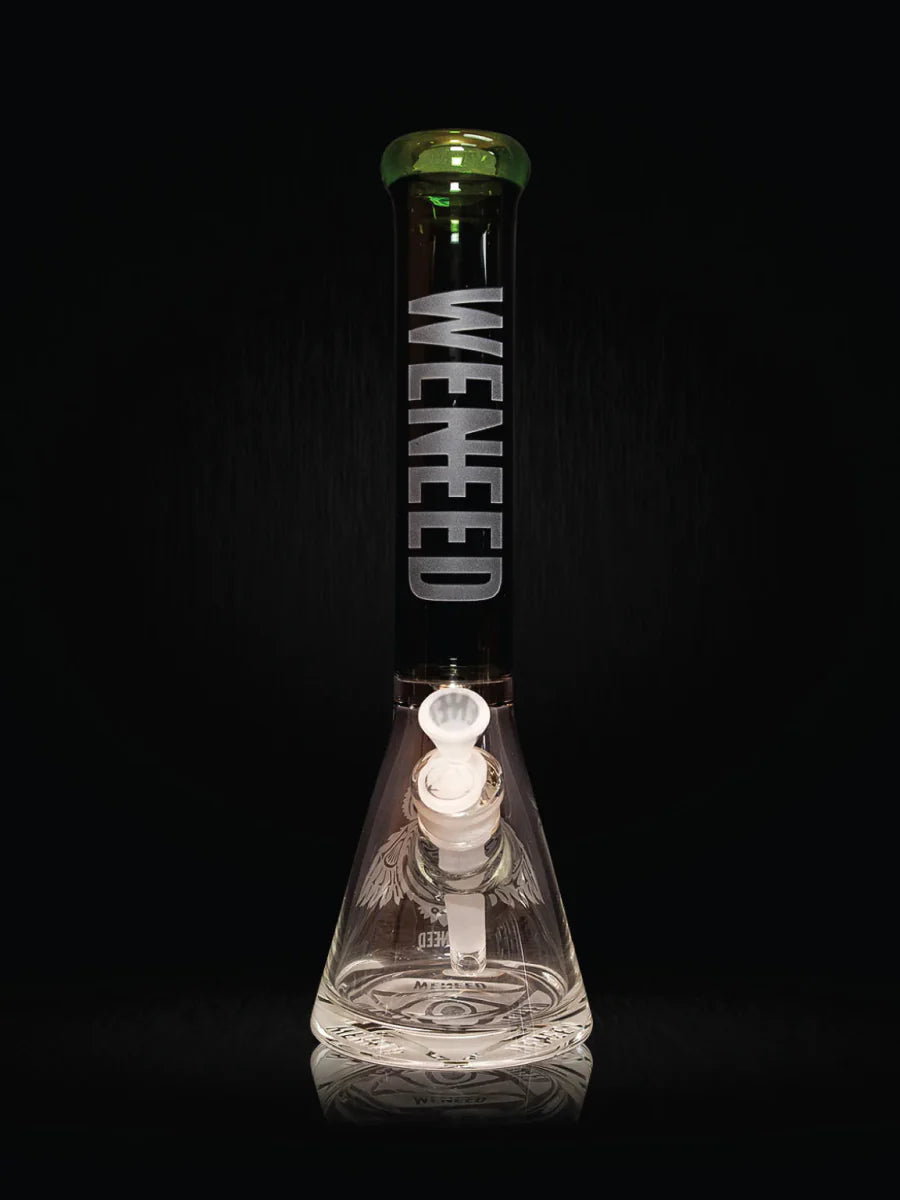 15" Skele Owl Beaker (9mm) simple WENEED Bongs Canada