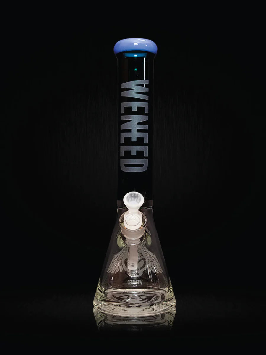 15" Skele Owl Beaker (9mm) simple WENEED Bongs Canada