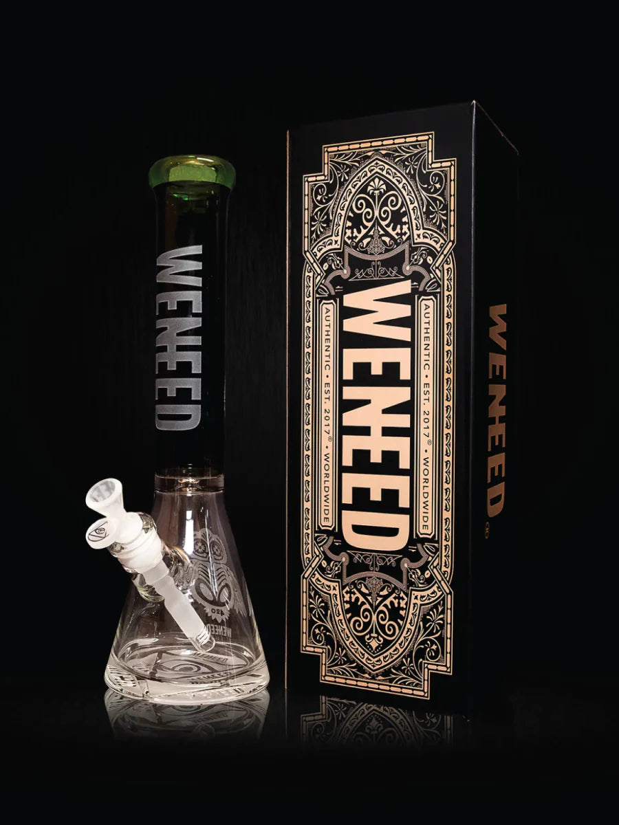 15" Skele Owl Beaker (9mm) simple WENEED Bongs Canada