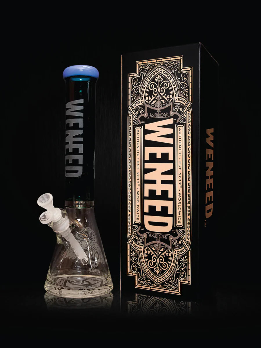 15" Skele Owl Beaker (9mm) simple WENEED Bongs Canada