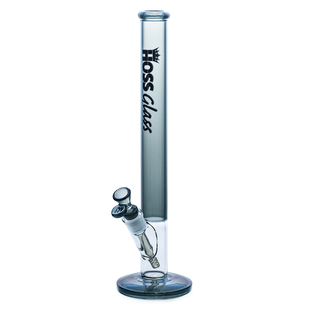 16" Hoss H071 - Colored Straight Hoss Glass Bongs Canada