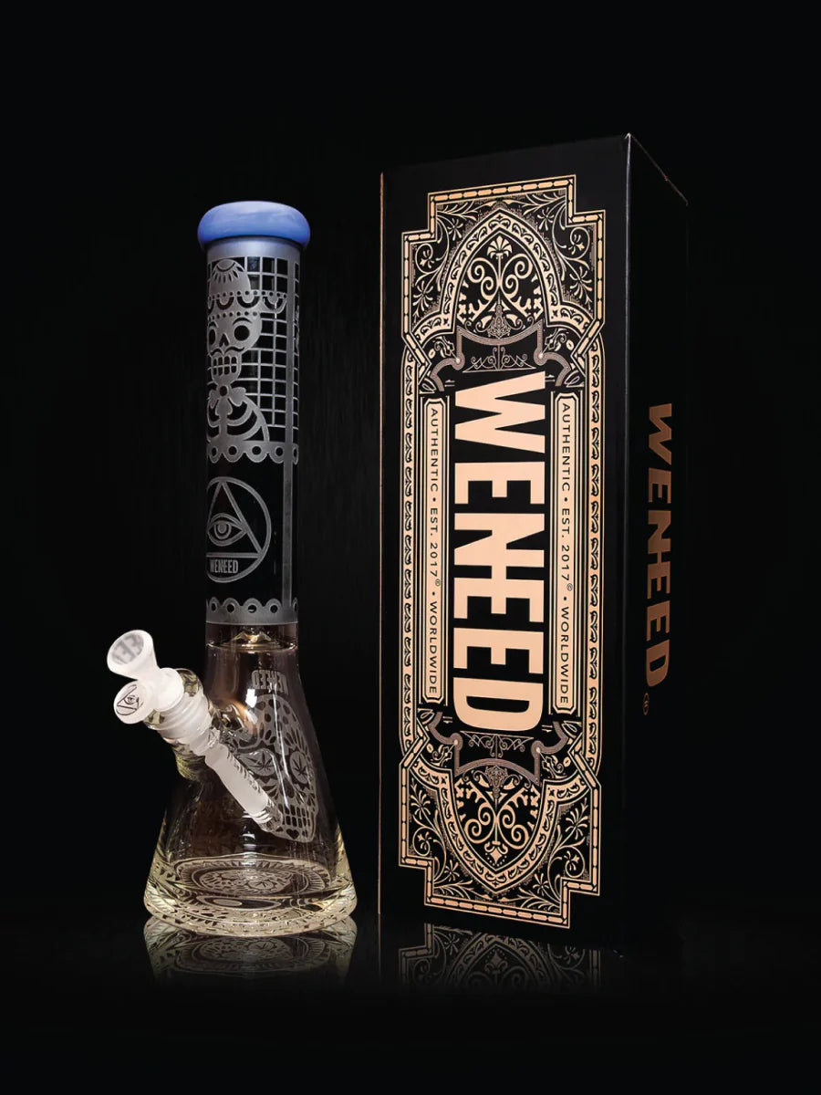 16" Memento Mori Beaker (7mm) simple WENEED Bongs Canada