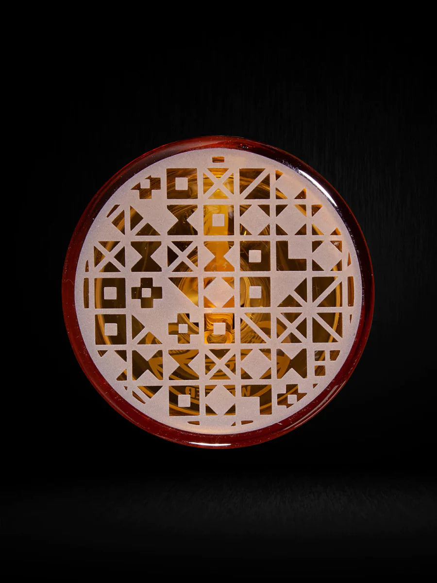 18" Cipher Text Beaker (7mm) simple WENEED Bongs Canada