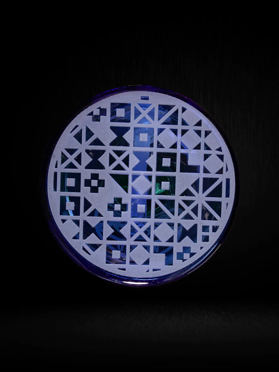 18" Cipher Text Beaker (7mm) simple WENEED Bongs Canada