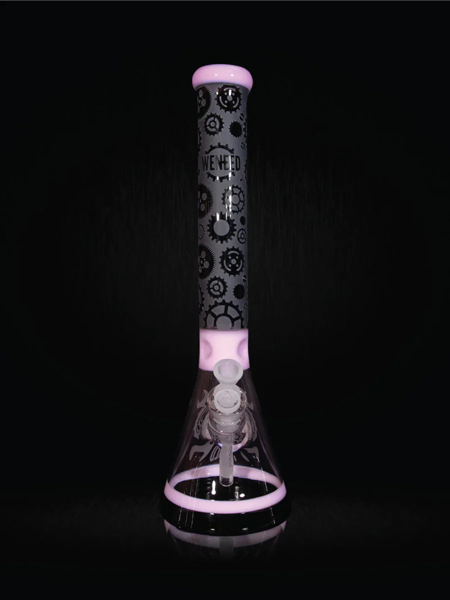18" High Gear Beaker (7mm) simple WENEED Bongs Canada