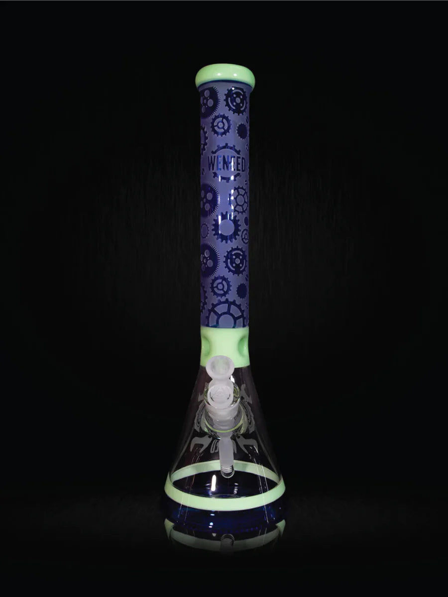 18" High Gear Beaker (7mm) simple WENEED Bongs Canada