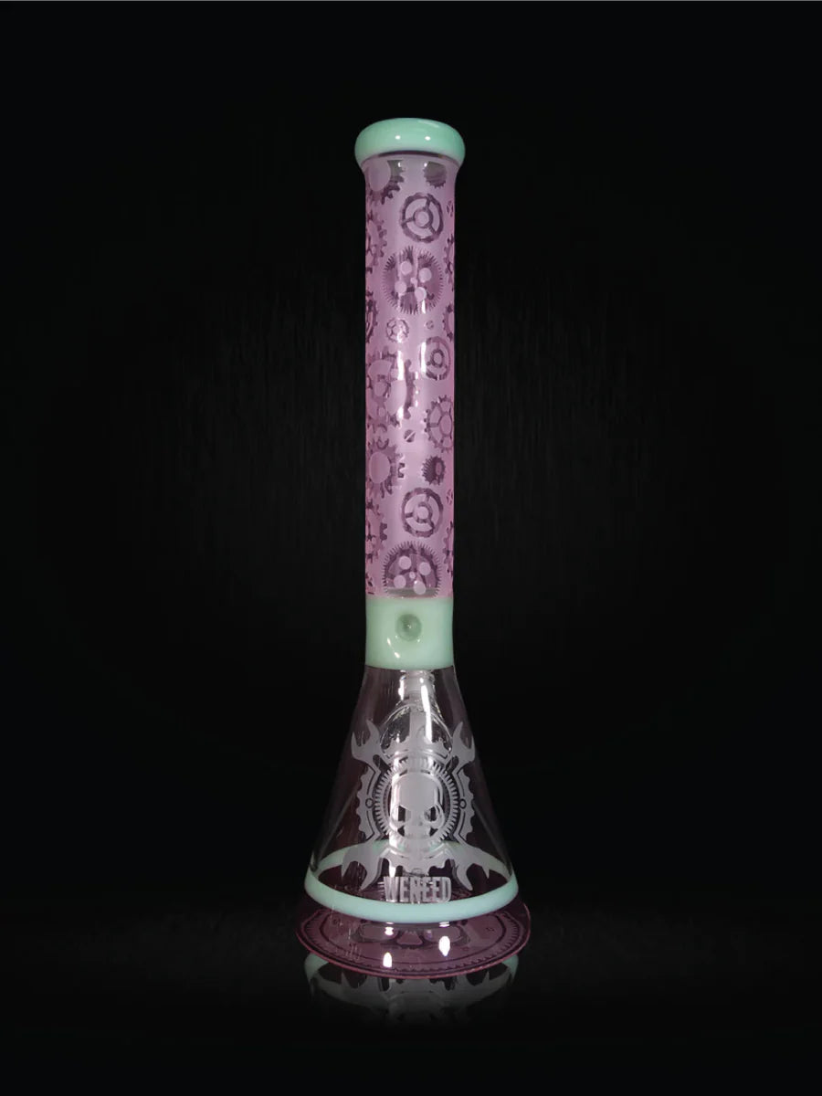 18" High Gear Beaker (7mm) simple WENEED Bongs Canada