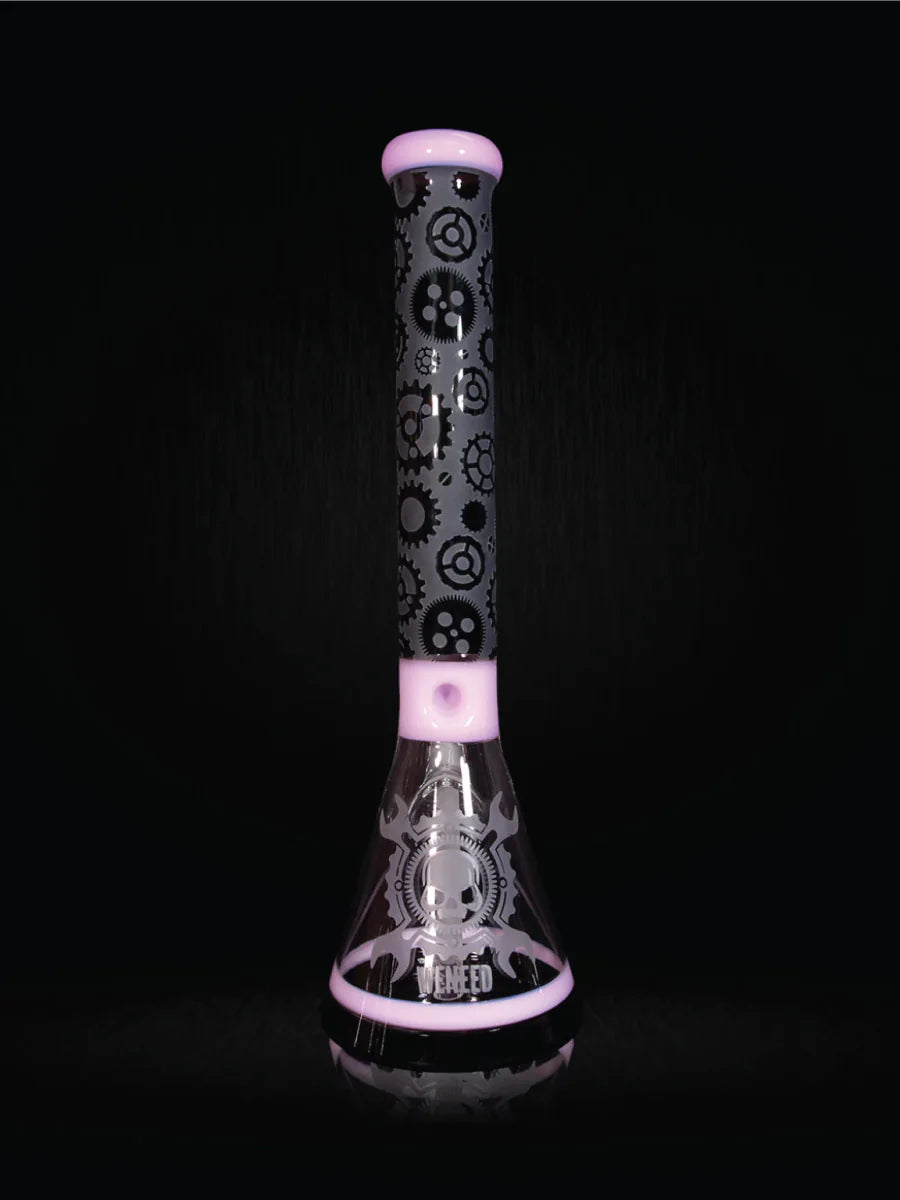 18" High Gear Beaker (7mm) simple WENEED Bongs Canada