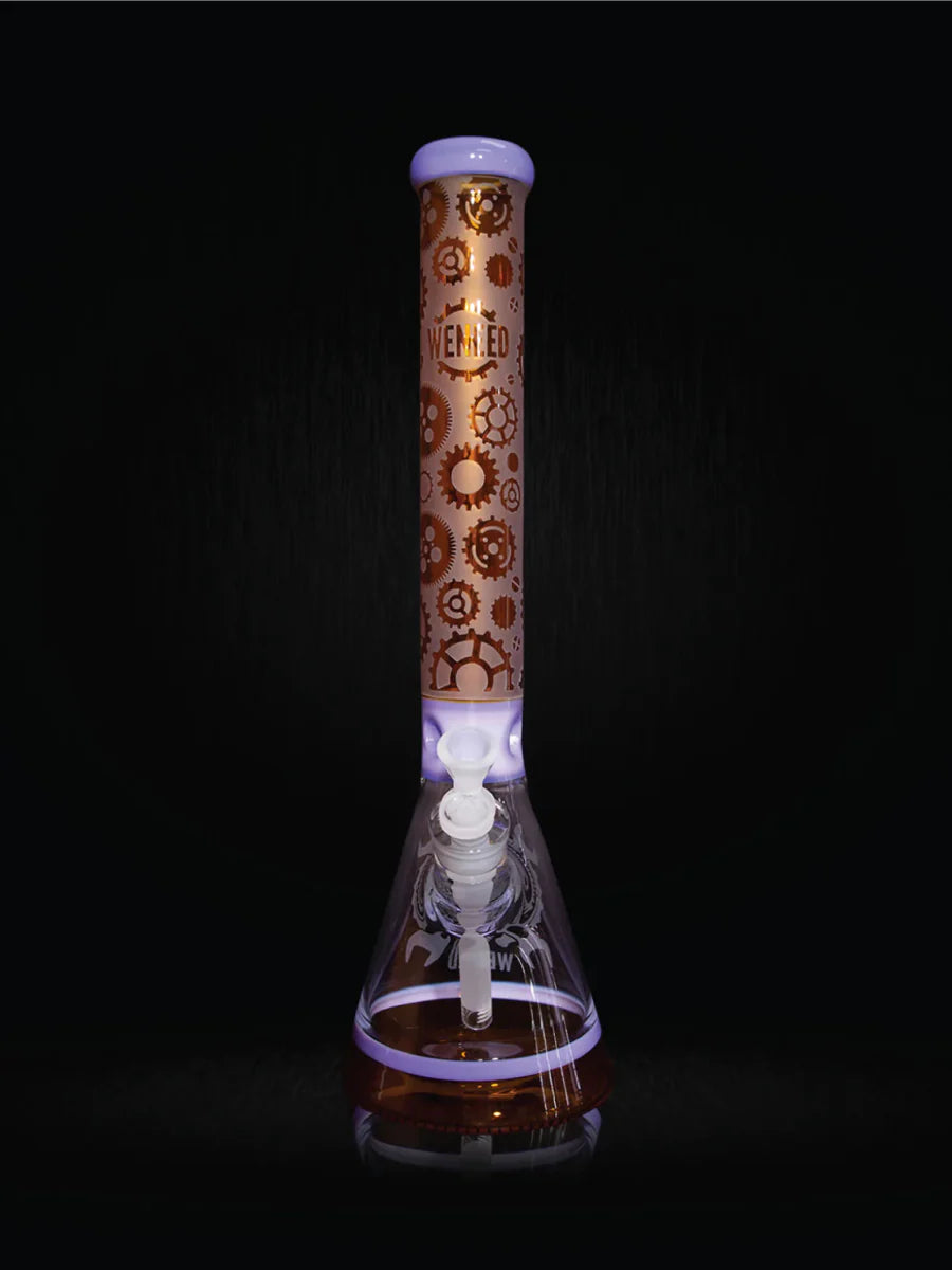 18" High Gear Beaker (7mm) simple WENEED Bongs Canada
