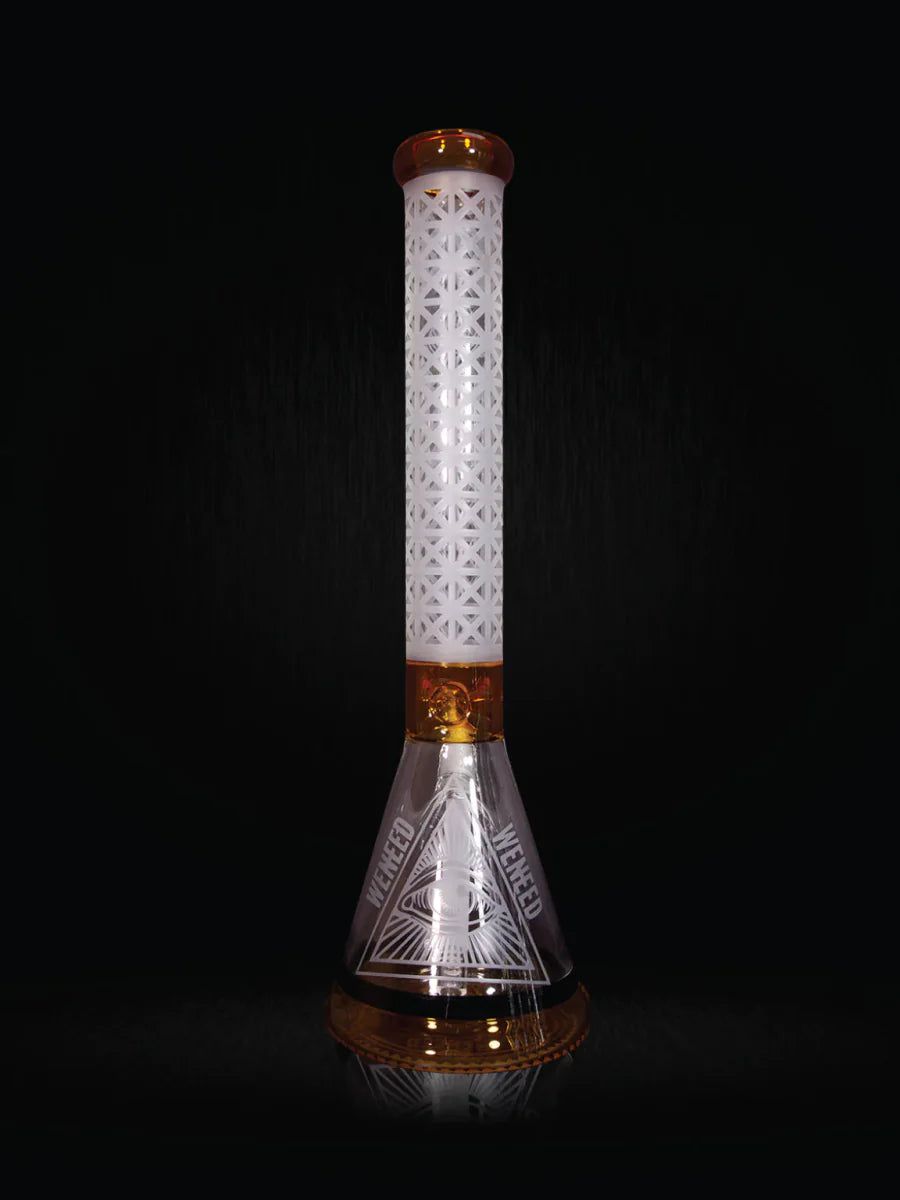 18" Illuminati Tower Beaker (7mm) simple WENEED Bongs Canada