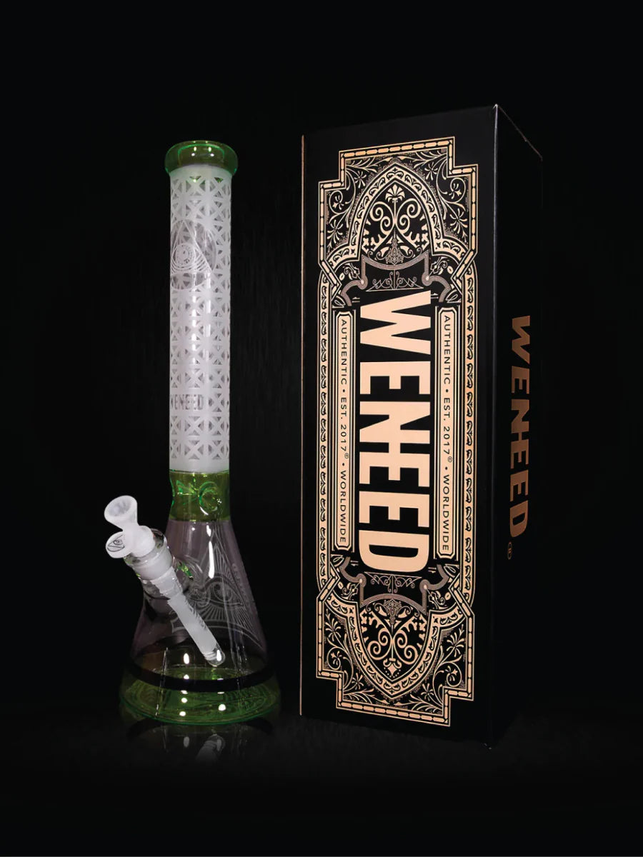 18" Illuminati Tower Beaker (7mm) simple WENEED Bongs Canada