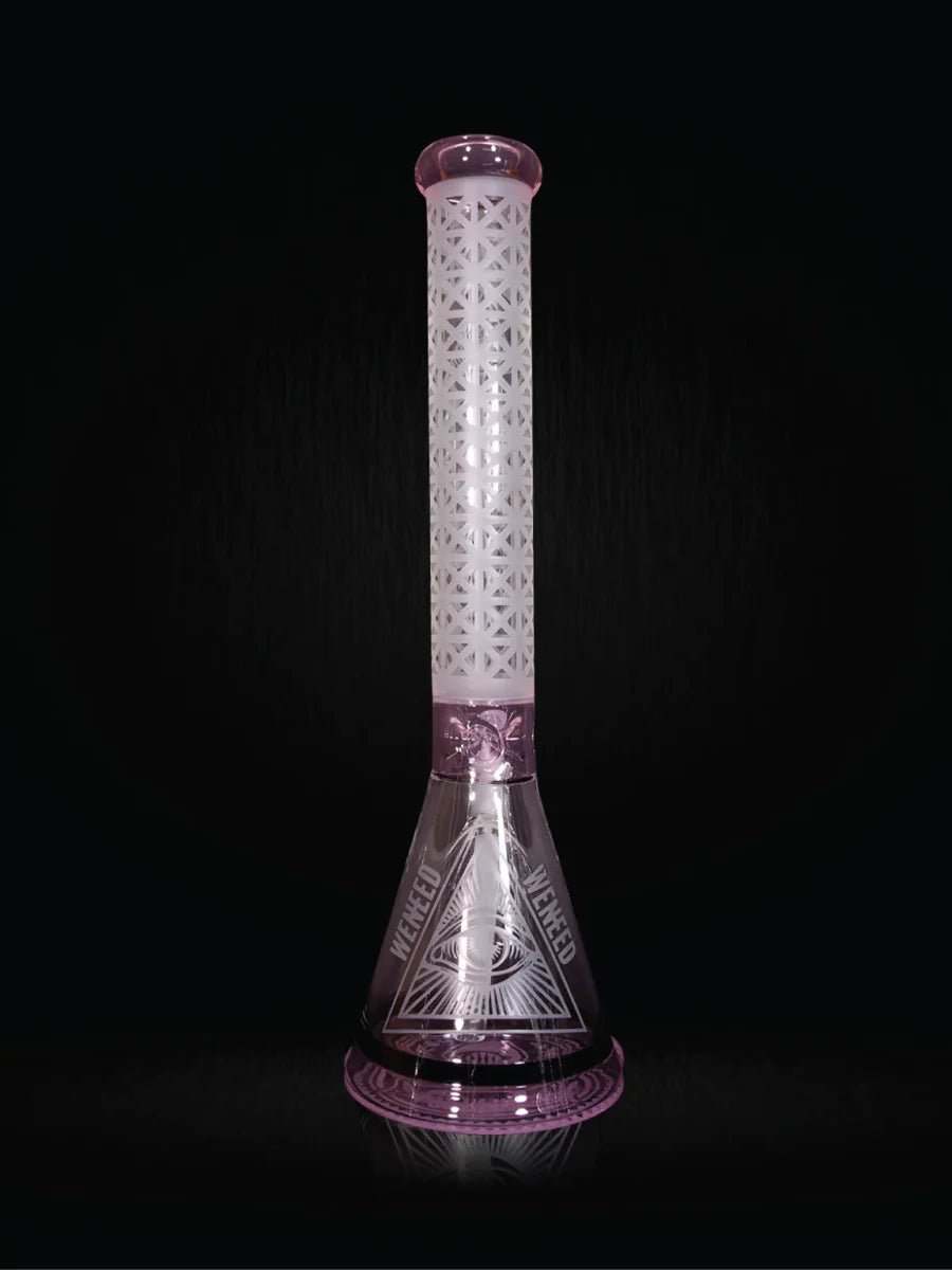 18" Illuminati Tower Beaker (7mm) simple WENEED Bongs Canada