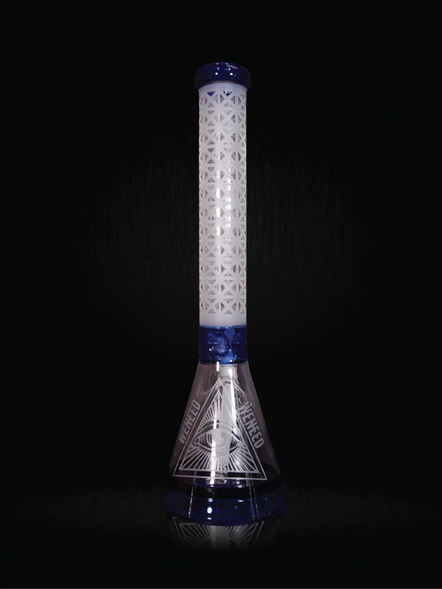 18" Illuminati Tower Beaker (7mm) simple WENEED Bongs Canada