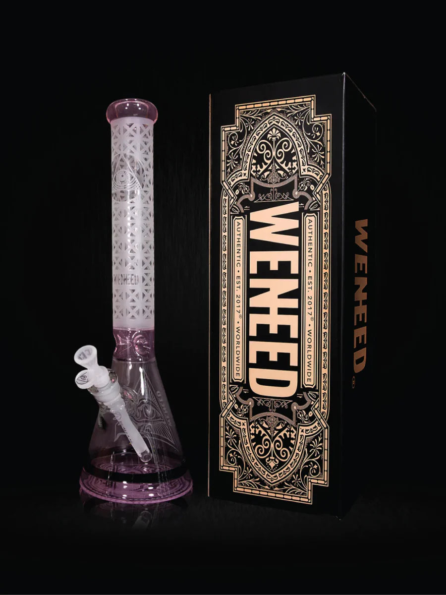 18" Illuminati Tower Beaker (7mm) simple WENEED Bongs Canada