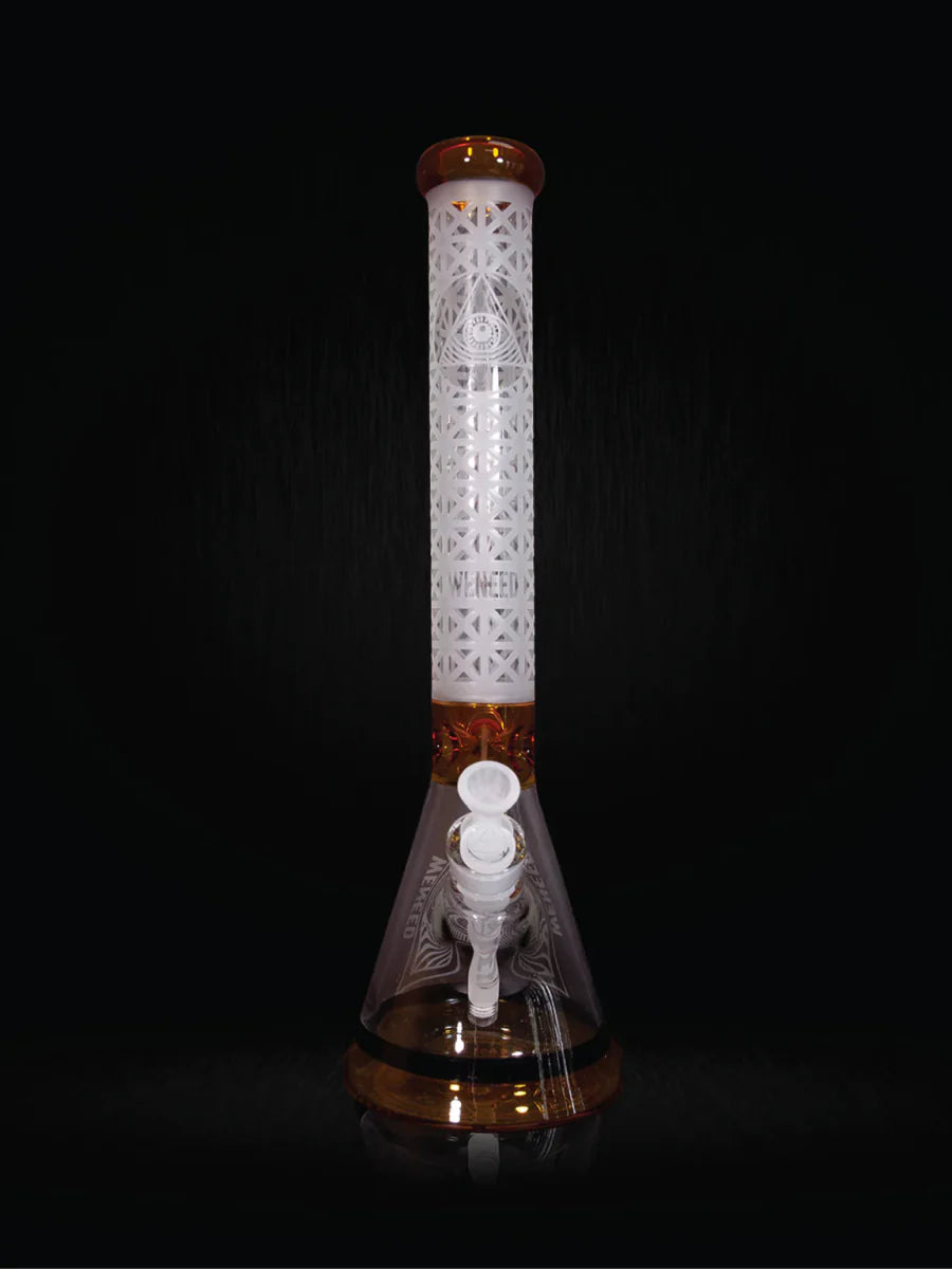 18" Illuminati Tower Beaker (7mm) simple WENEED Bongs Canada