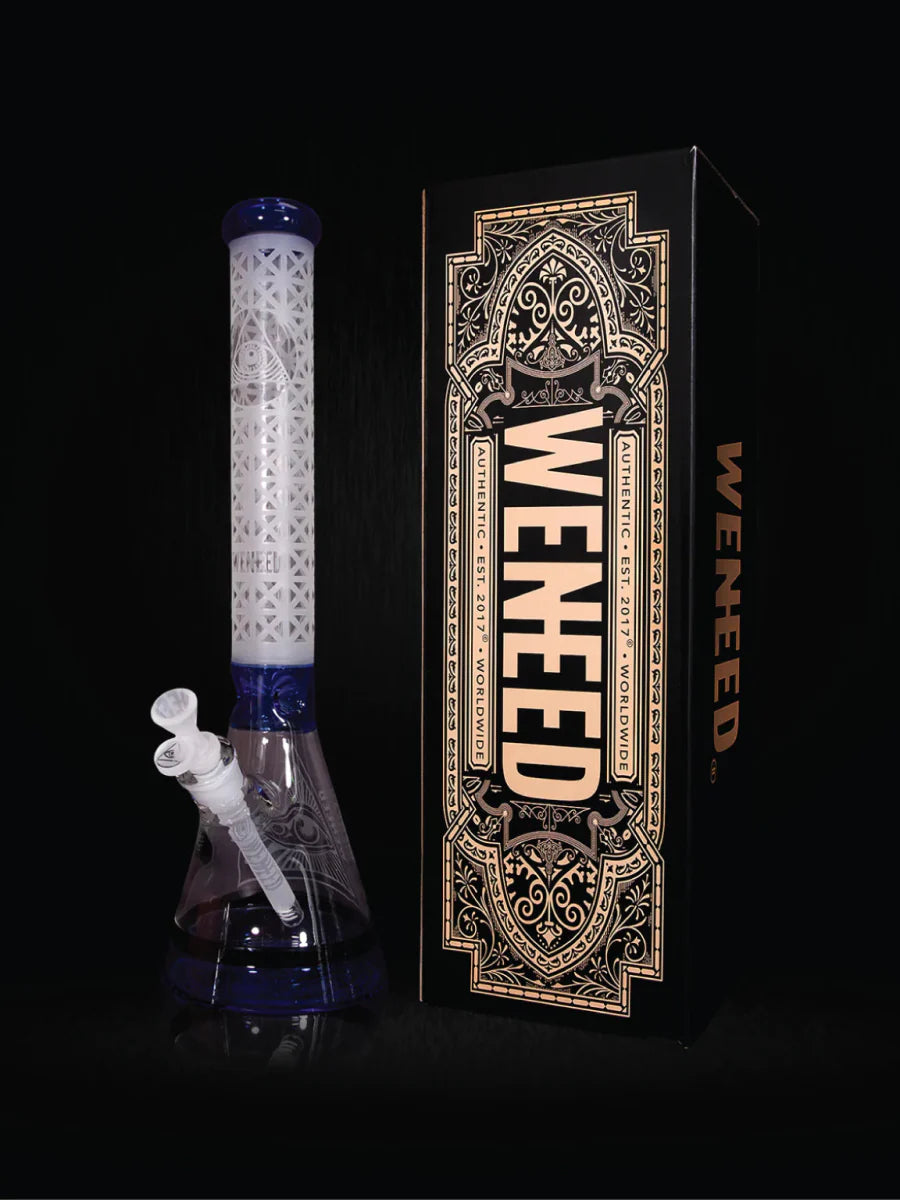 18" Illuminati Tower Beaker (7mm) simple WENEED Bongs Canada