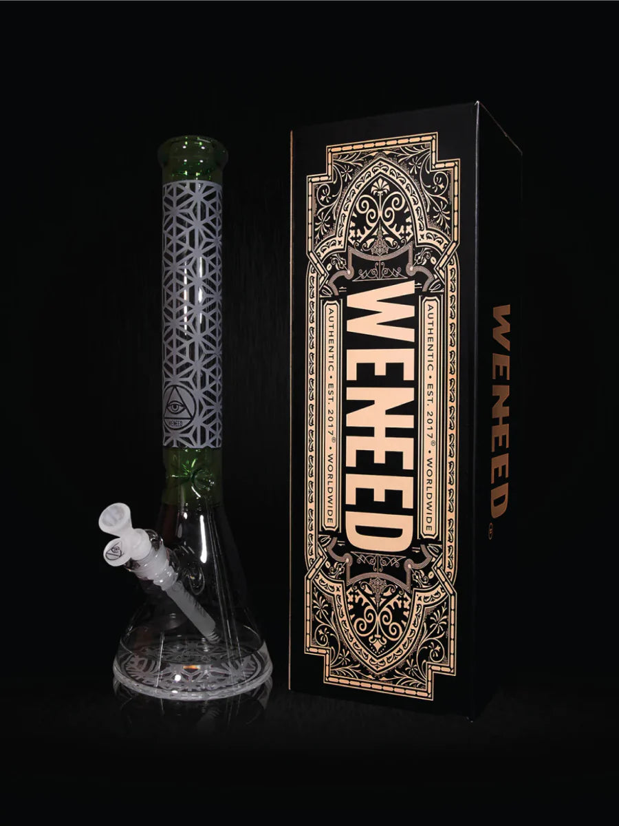18" Lattice Web Beaker (7mm) simple WENEED Bongs Canada