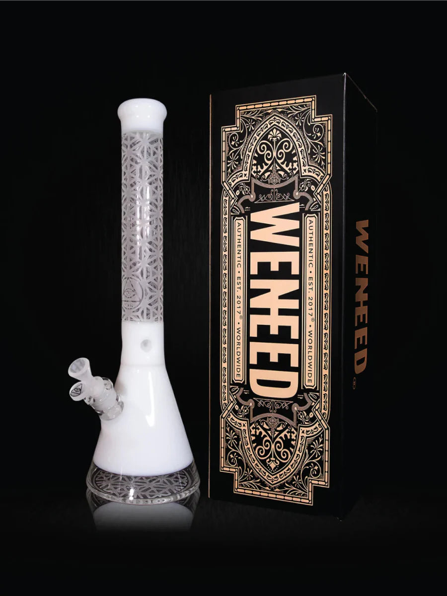 18" Lattice Web Beaker (7mm) simple WENEED Bongs Canada