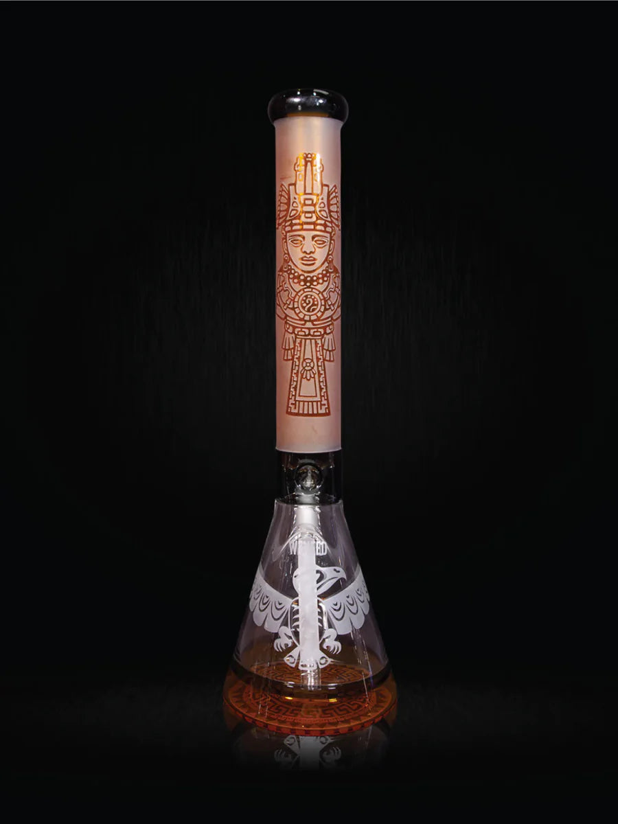 18" Mayan King Beaker (7mm) simple WENEED Bongs Canada